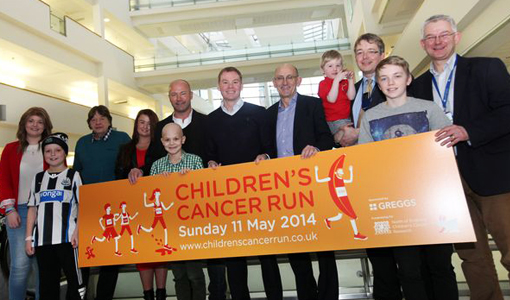 SHEARER! SHEARER! SHEARER! Launches the Children’s Cancer Run